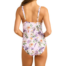 Swim Underwire One Piece | Fawning Flora (Purple)