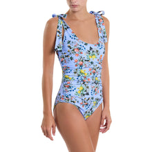 Swim Scoop One Piece | Thankful (Blue)