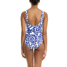 Swim Essential One Piece | Poolside (Blue)