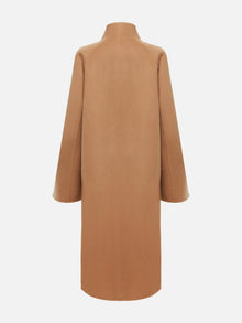 Wool Cashmere Coat | Camel