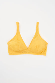 Eden Soft Cup Plunge Bra | Pineapple