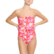 Swim Bandeau One Piece | Out Of Office (Pink)