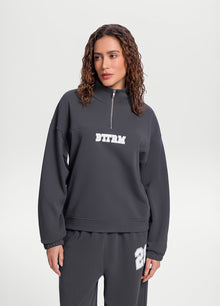 Better League Zip Sweatshirt | Charcoal