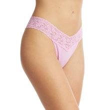 Cotton Low Rise Thong | Lotus Flower (Pink)