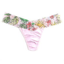 Cotton Low Rise Thong - V1 | Island Pink/Lovely Leaves