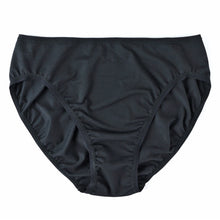 Cotton High Cut Brief | Black