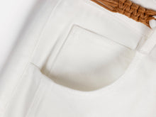 Micro Flare Slimming Jeans | White