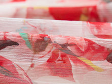 Printed Midi Dress | Red
