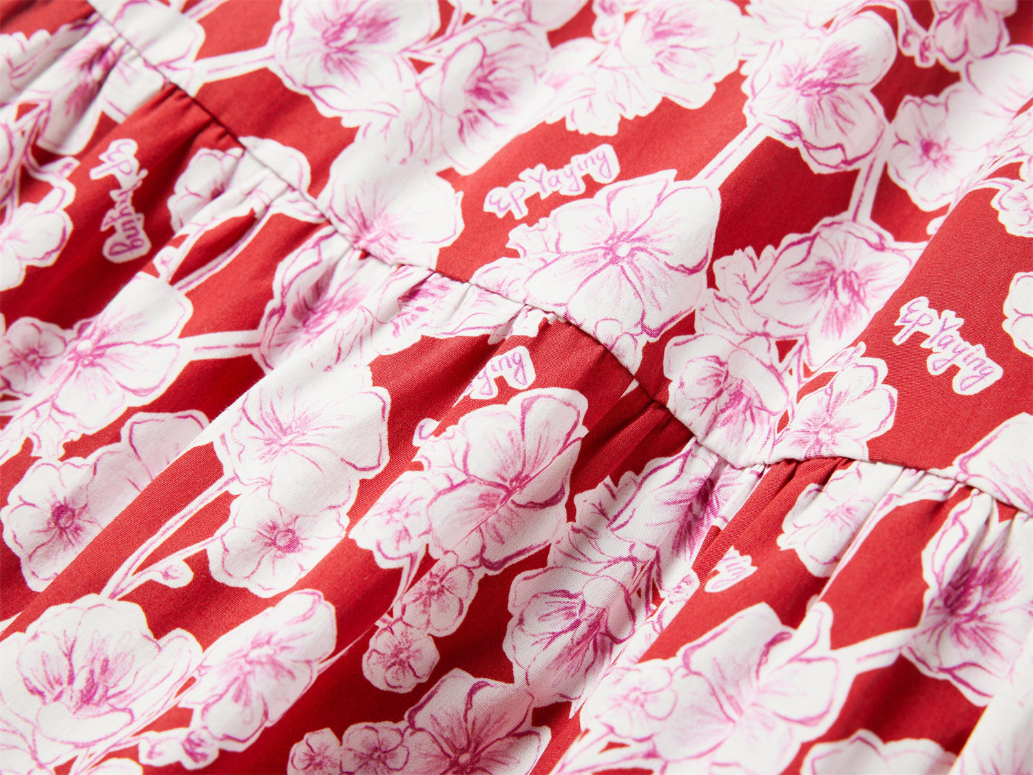 Printed Dress | Red