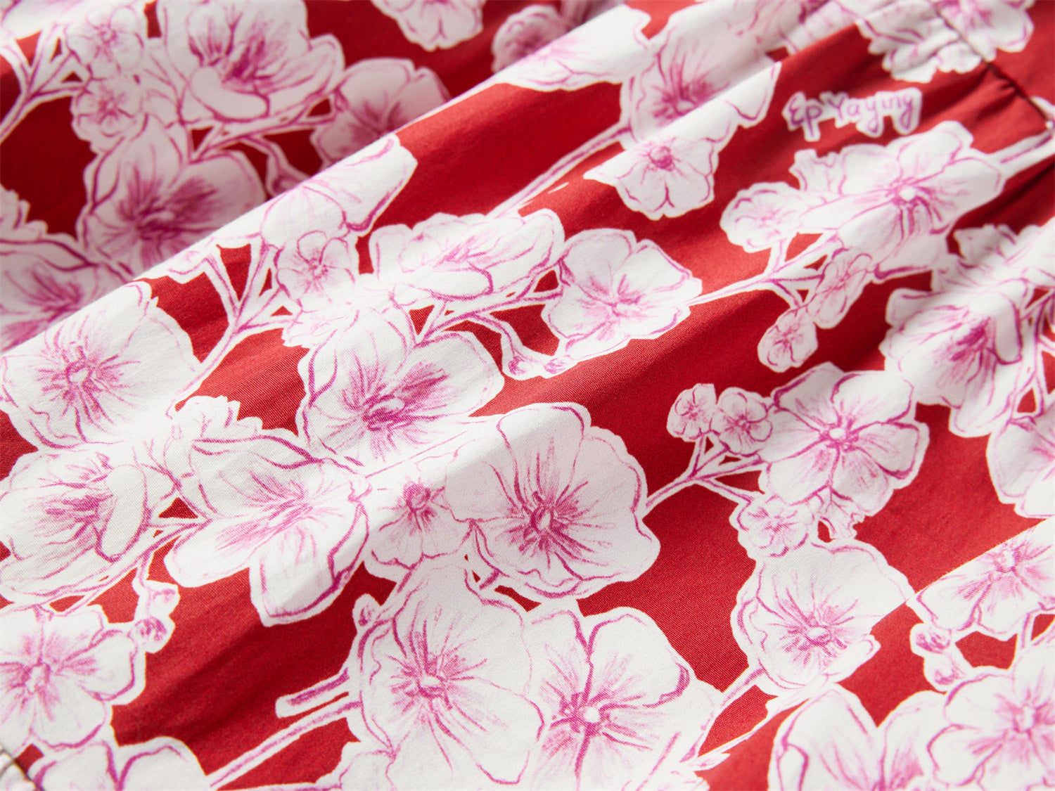 Printed Dress | Red