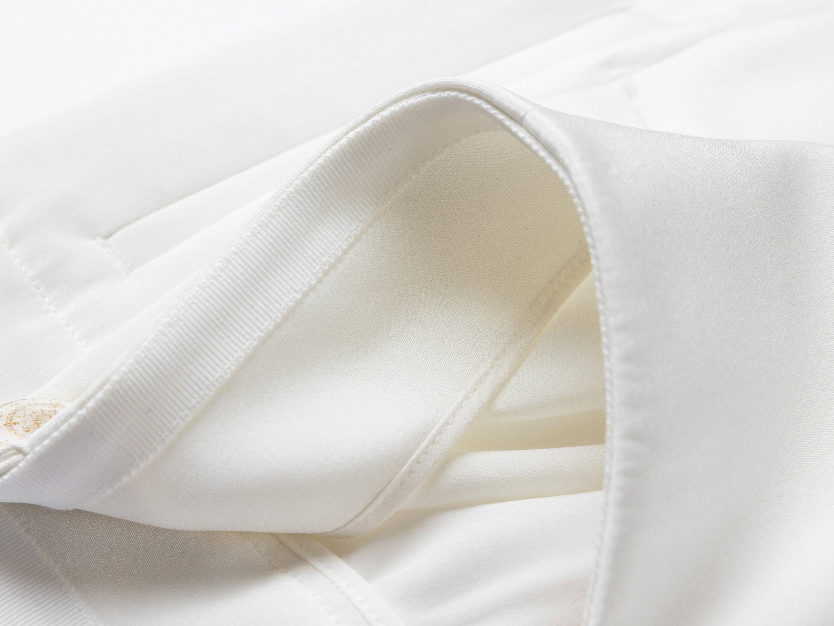 Straight Pants | White