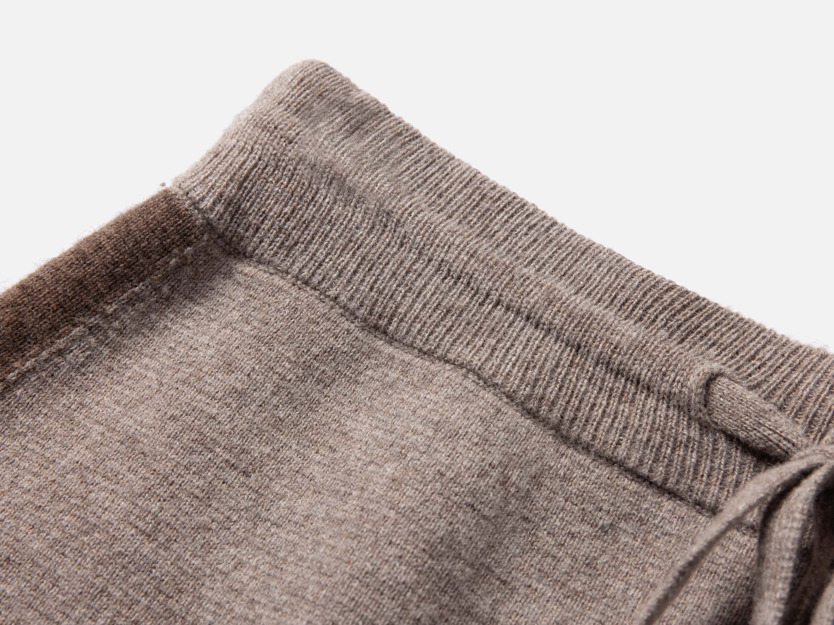 Knitted Skirt | Camel