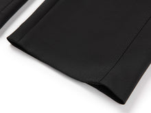 Jean Style Pocket Straight Leg Trouser | Black