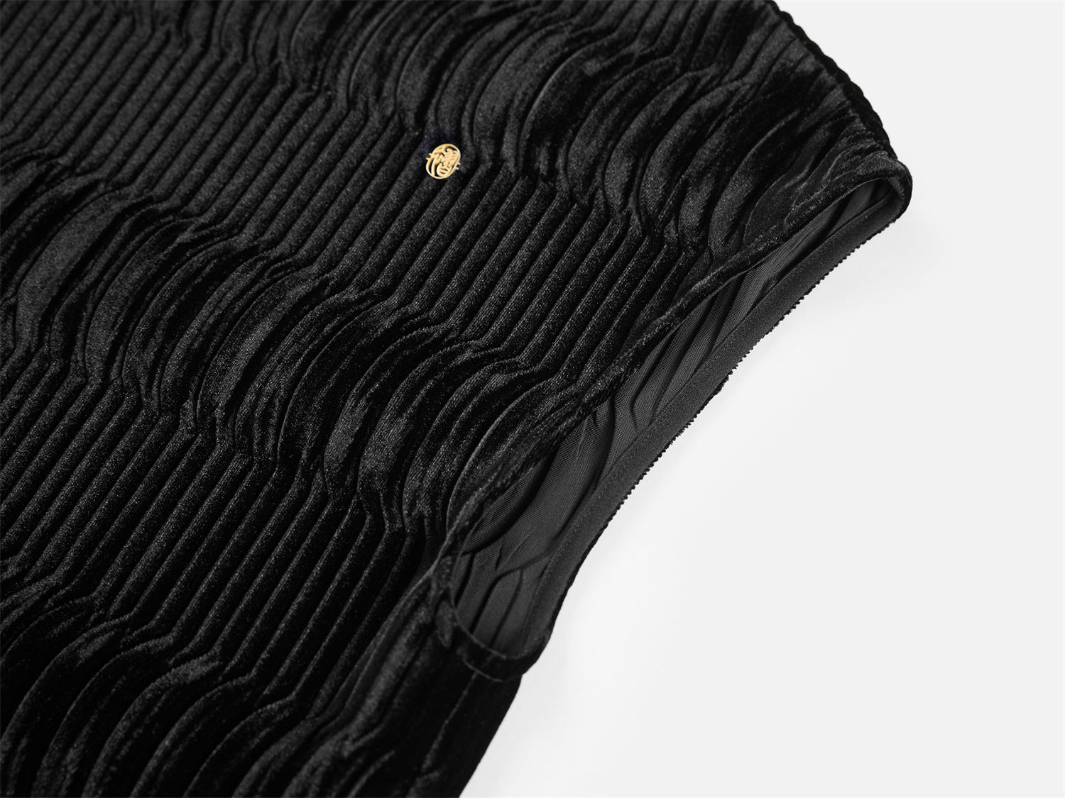 EP YAYINGWaist-Cinched Base Layer Top | Black