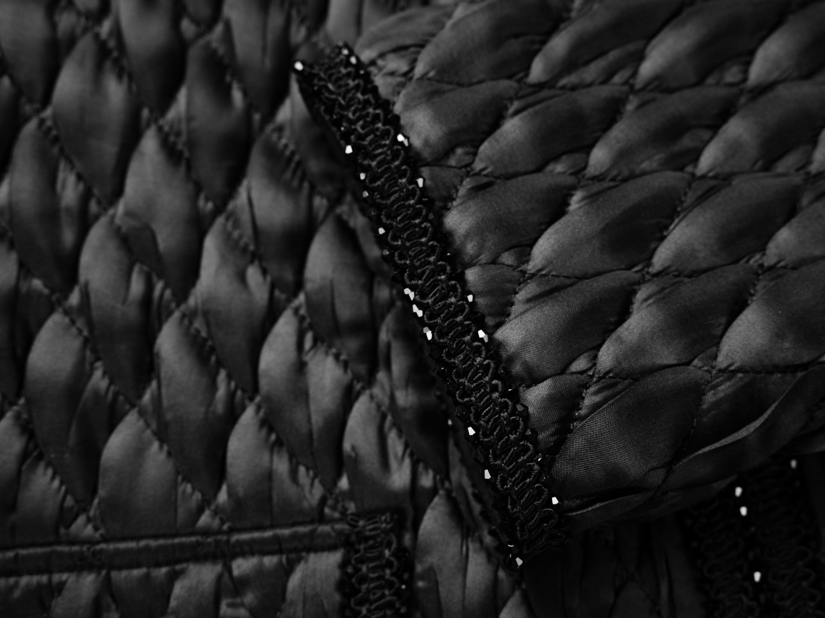 Textured Jacket | Black