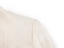 Flared Peplum Hem Blazer | Beige