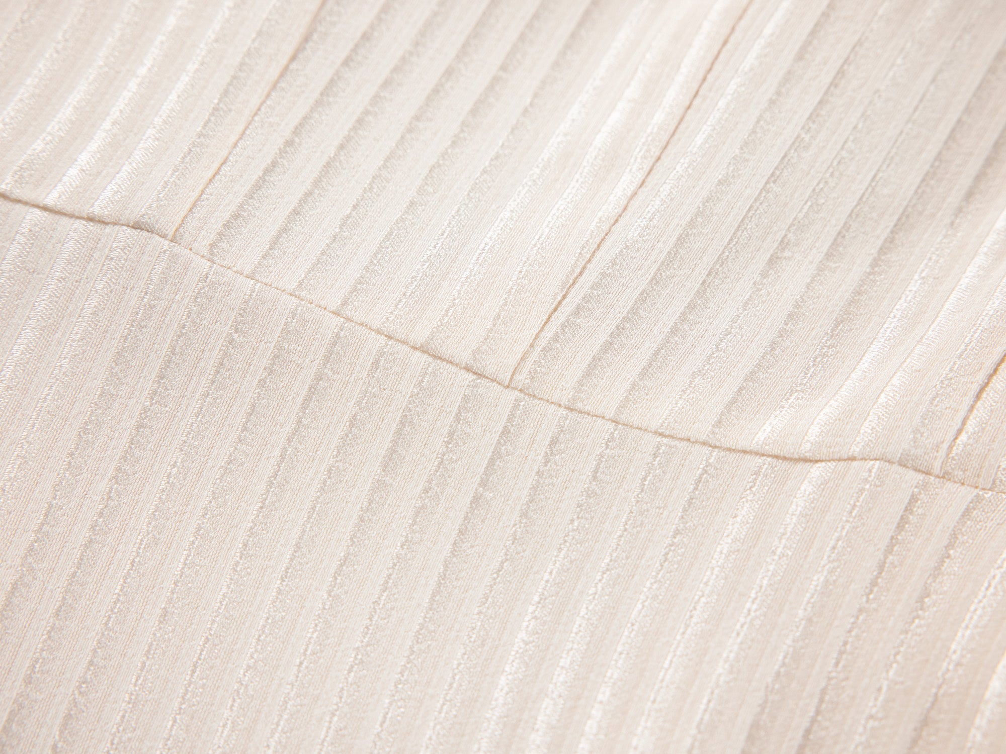 Flared Peplum Hem Blazer | Beige