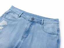 Straight Leg Jeans | Blue