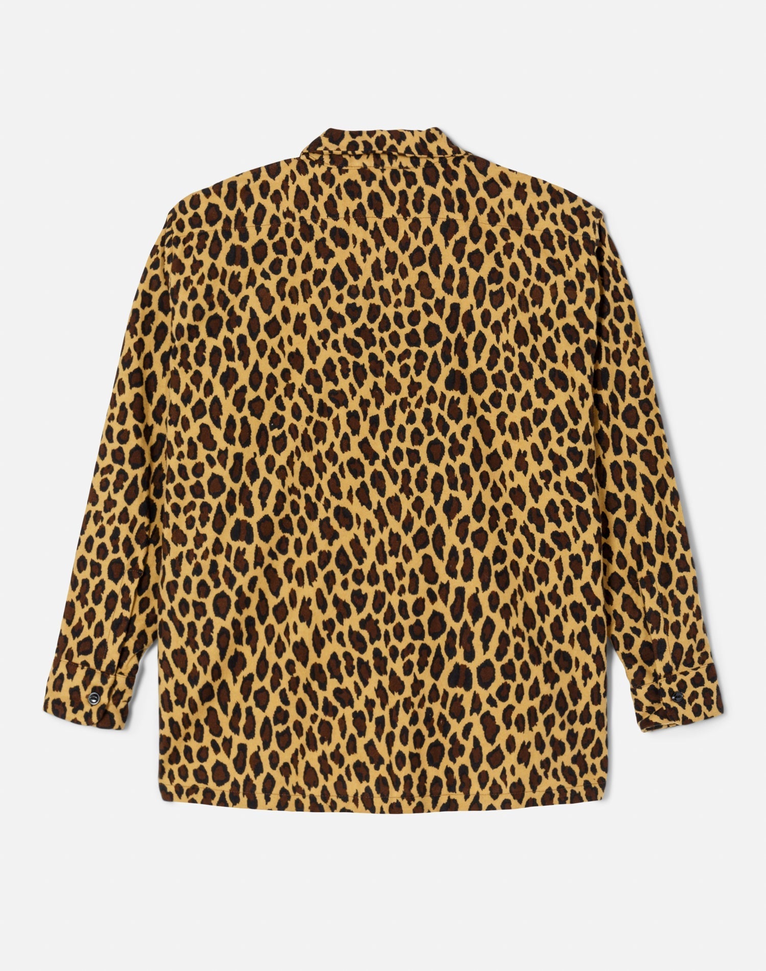Mens | 50s Straight Bottom Shirt | Leopard