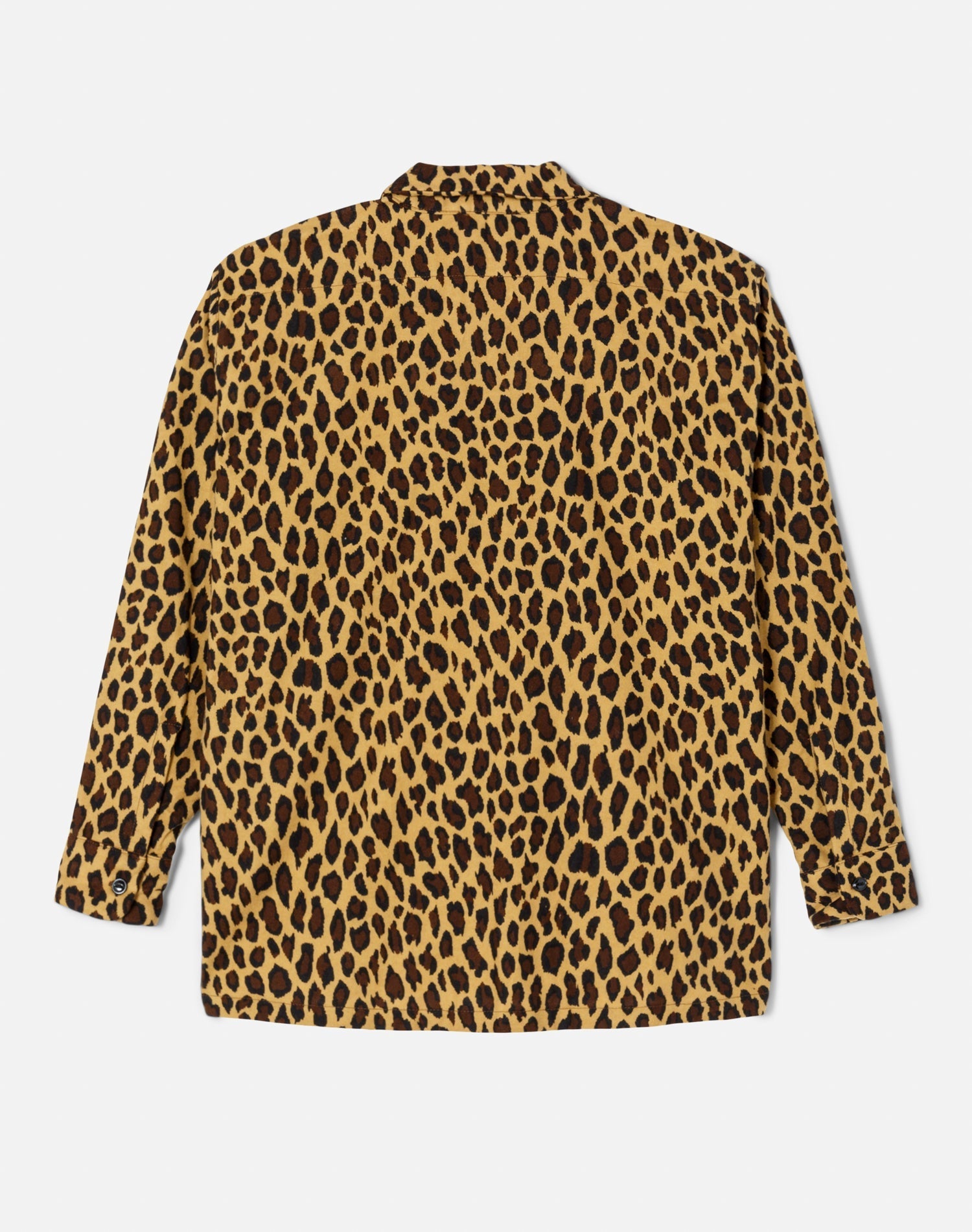 50s Straight Bottom Shirt | Leopard