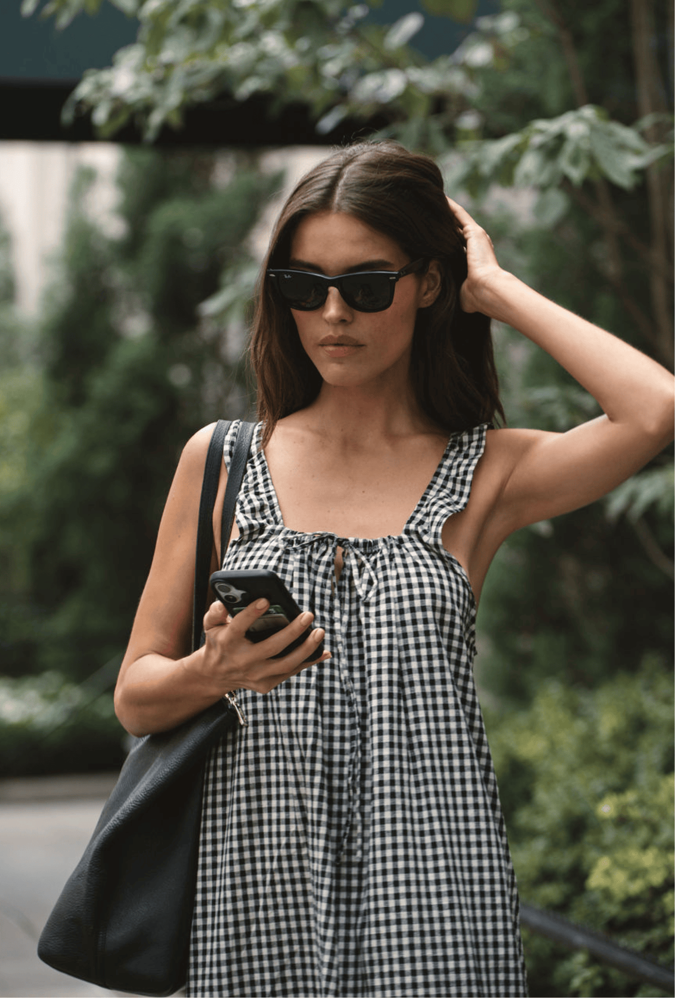 The Sienna Midi Dress | Tuxedo Plaid