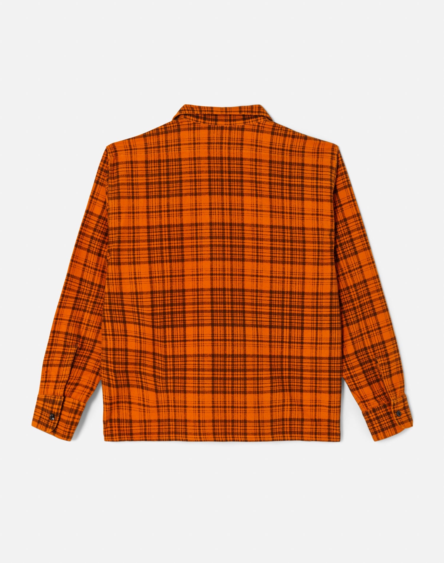 50s Plaid Straight Bottom Shirt | Marmalade Charcoal