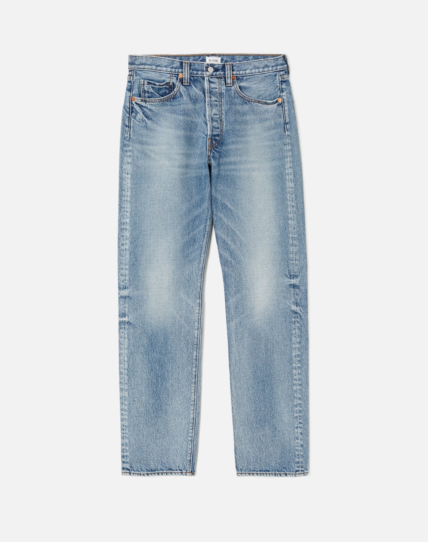 Mens | 1405 Slim | Mid Worn In Light Blue