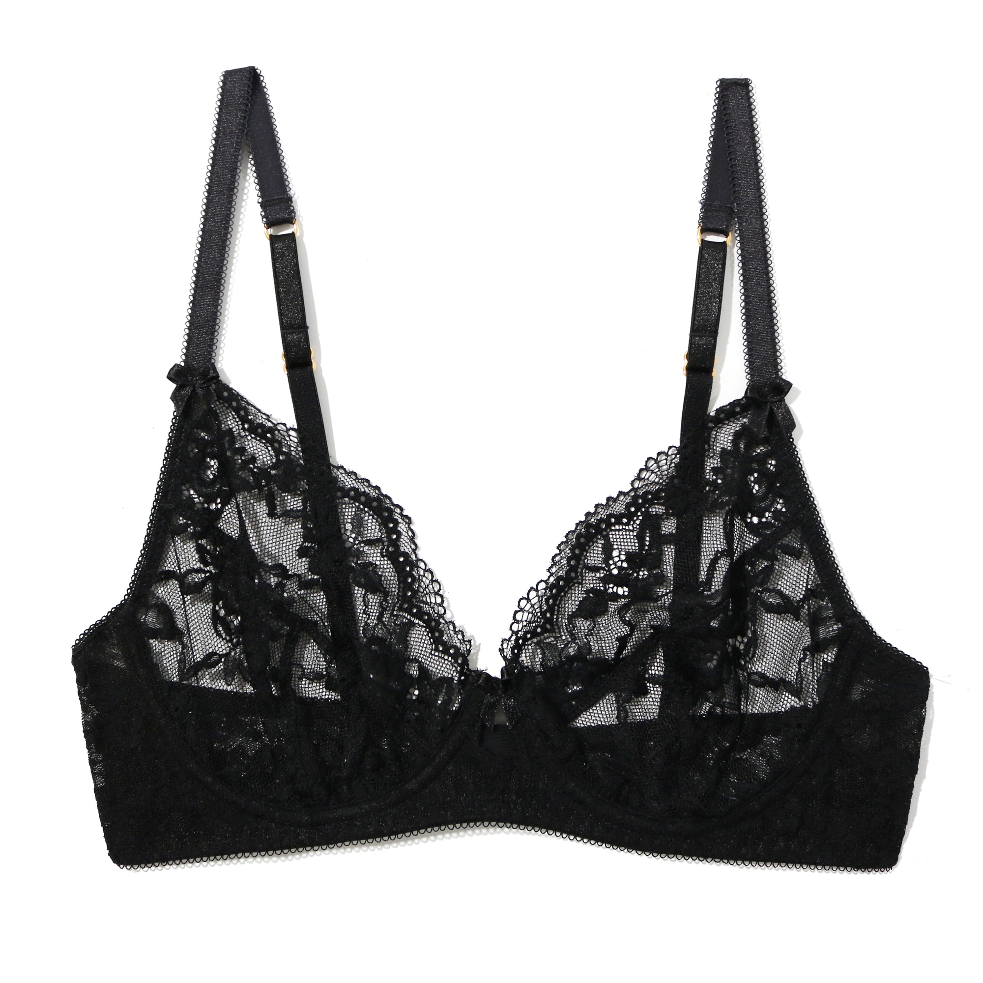 Stephanie Underwire Bra | Black