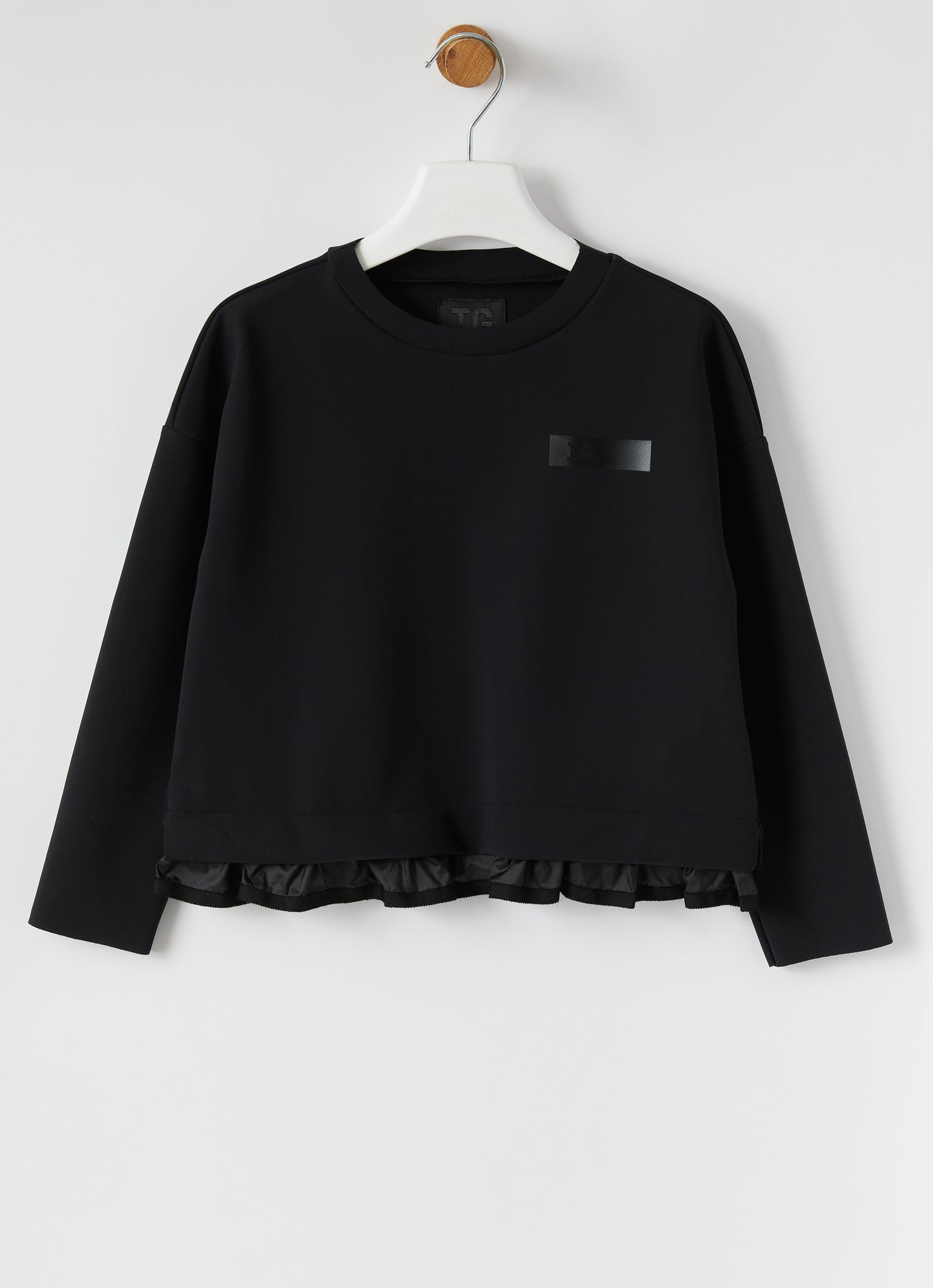 Sensitive Fabric Sweatshirt | Black