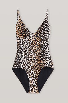 Printed Underwire Swimsuit | Leopard