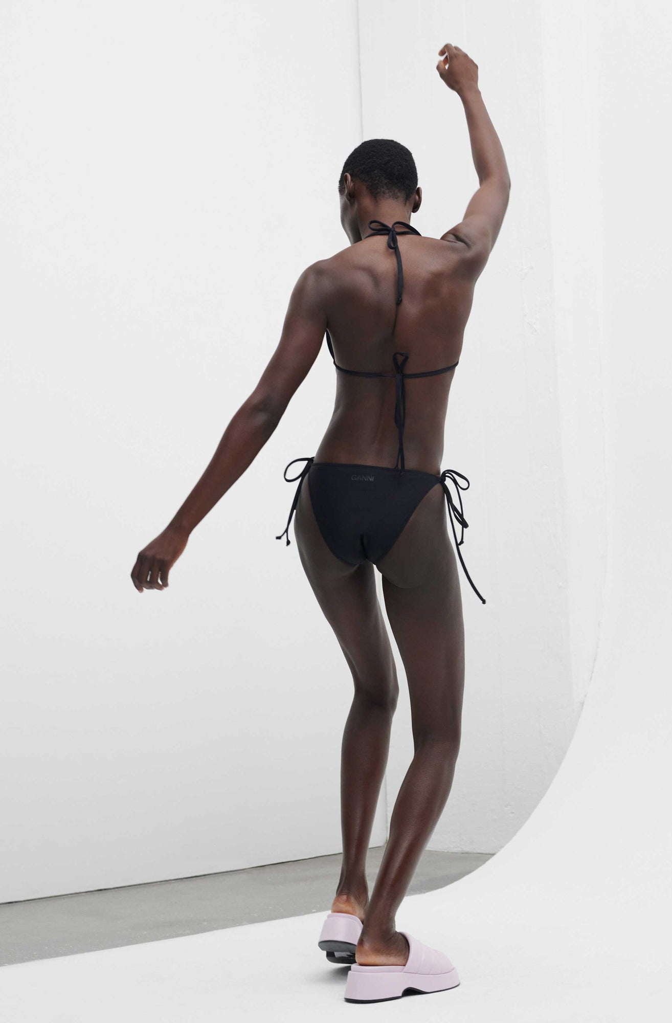 String Bikini Top | Black