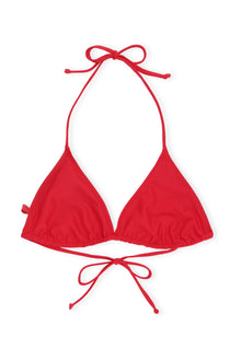 String Bikini Top | High Risk Red