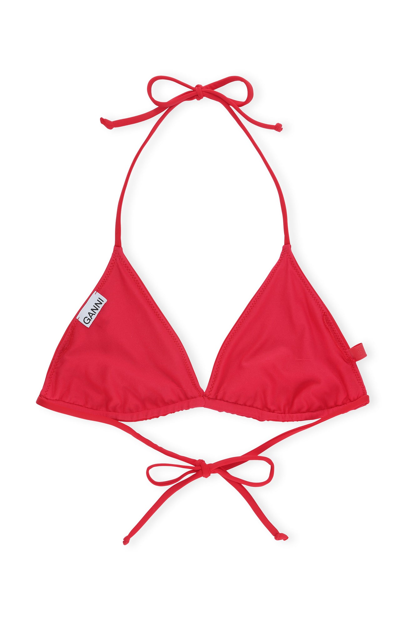String Bikini Top | High Risk Red