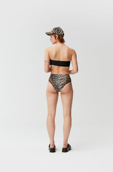 Mid-Rise Bikini Bottom | Leopard