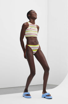 Crochet String Bikini Bottom | Multicolor