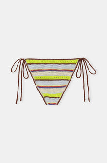 Crochet String Bikini Bottom | Multicolor