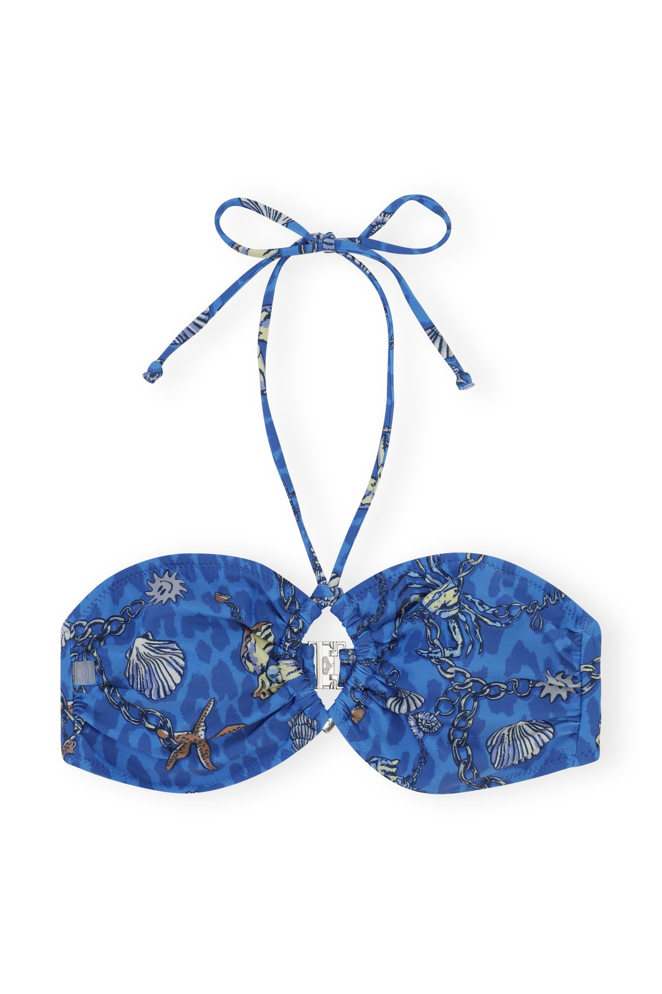 Bandeau Bikini Top | Sea Treasure Cloisonne