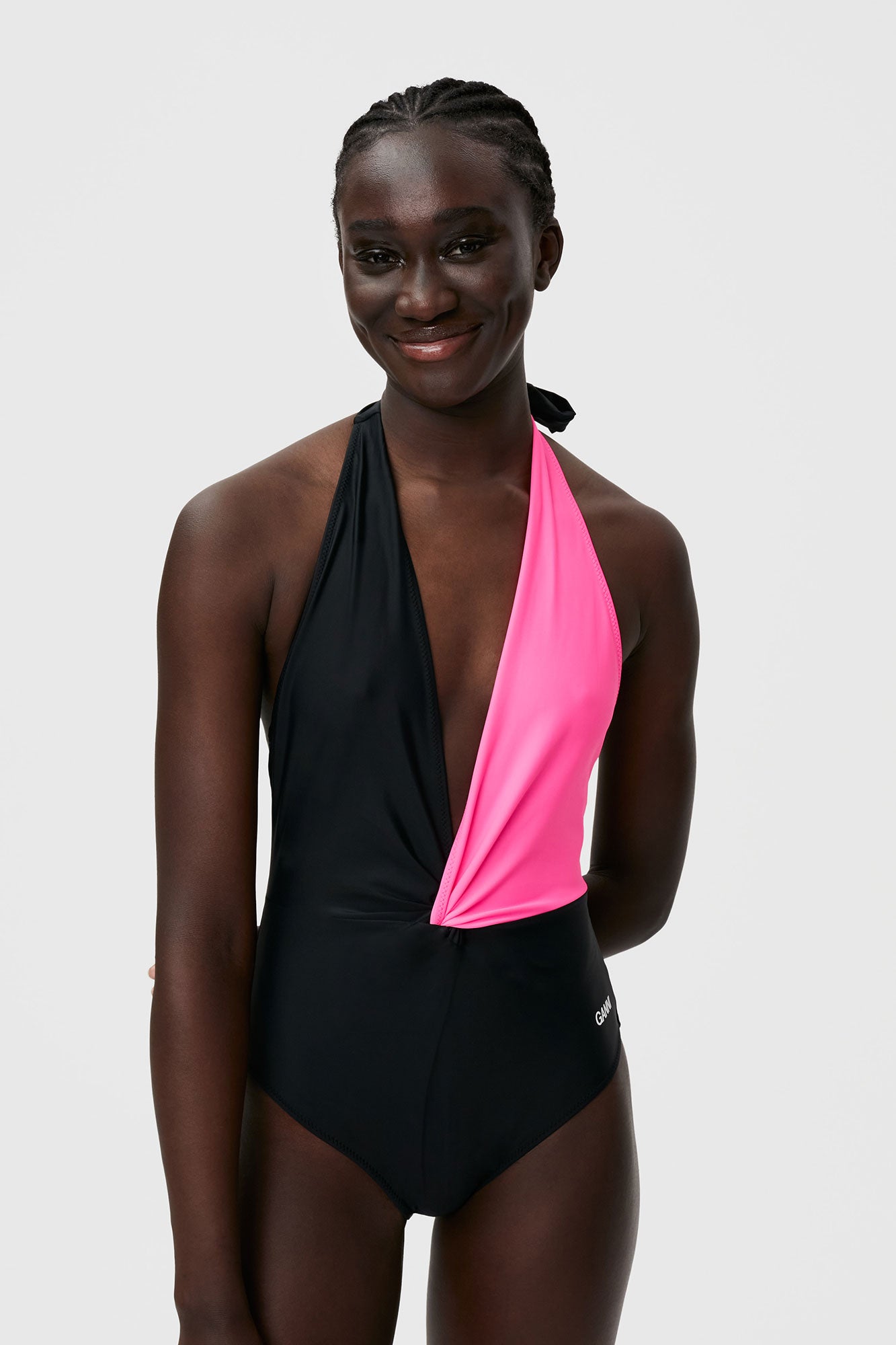 Front Twist Swimsuit | Sugar Plum