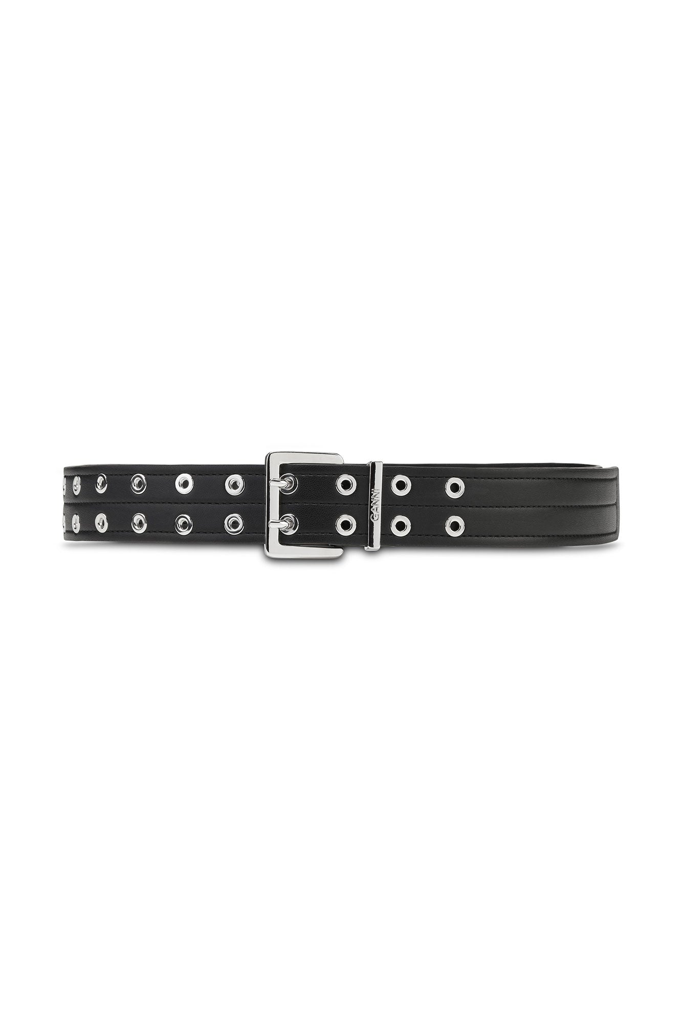 Double Eyelet Belt | Black