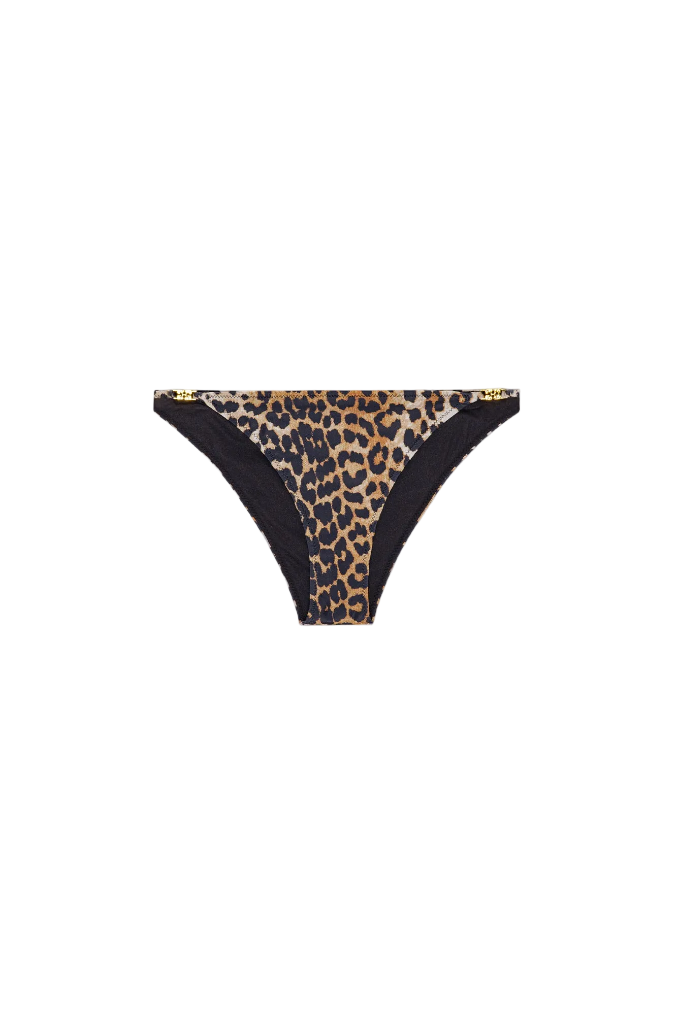 Recycled Leopard Printed Emblem Mini Briefs | Leopard