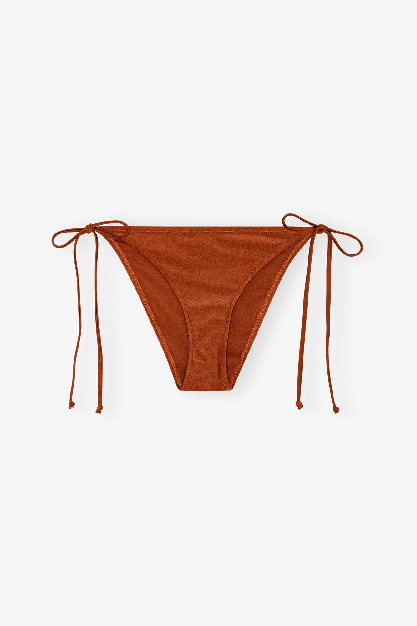 String Bikini Briefs | Copper Brown