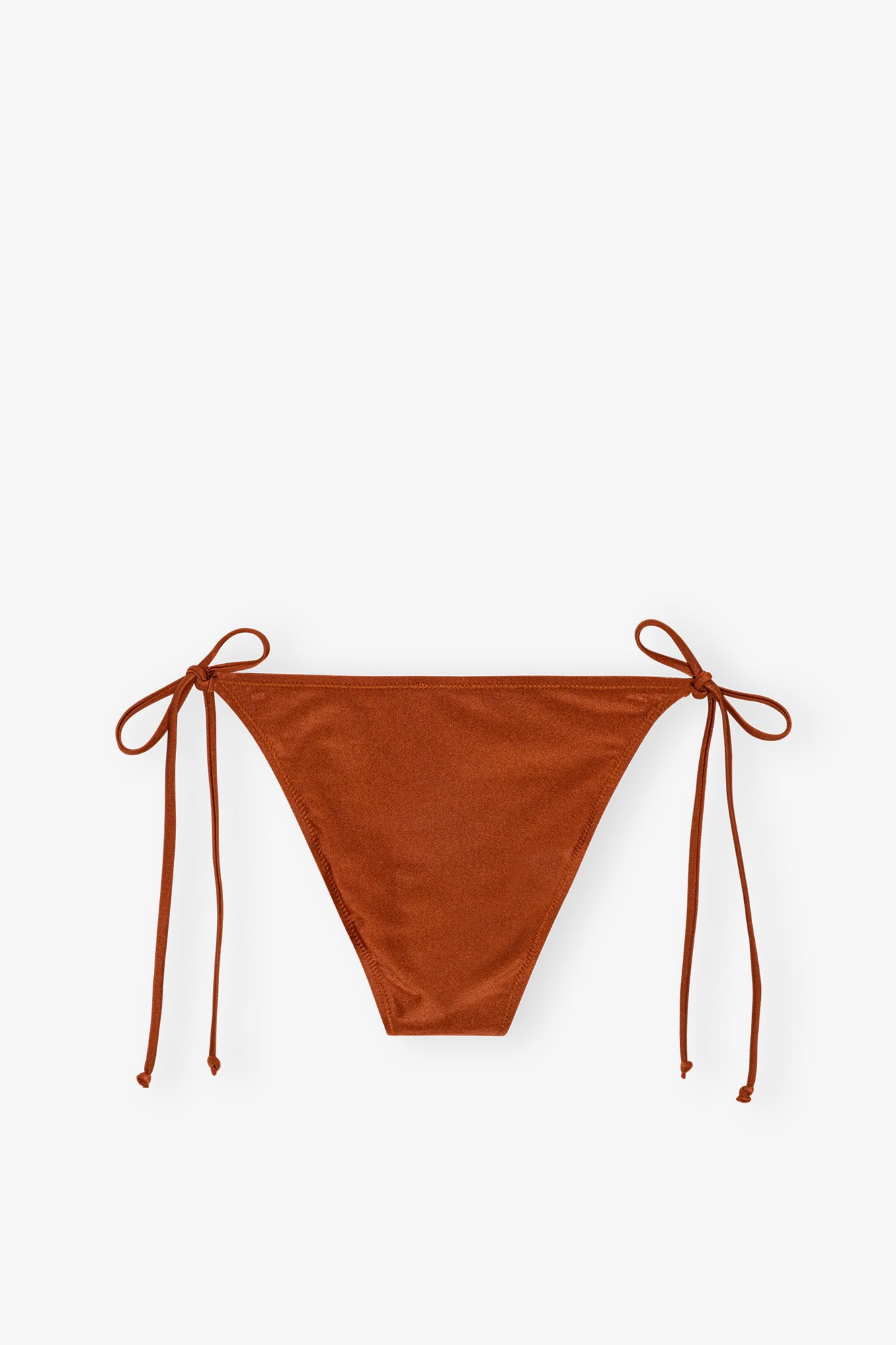 String Bikini Briefs | Copper Brown