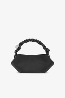 Satin Mini Bou Bag | Black