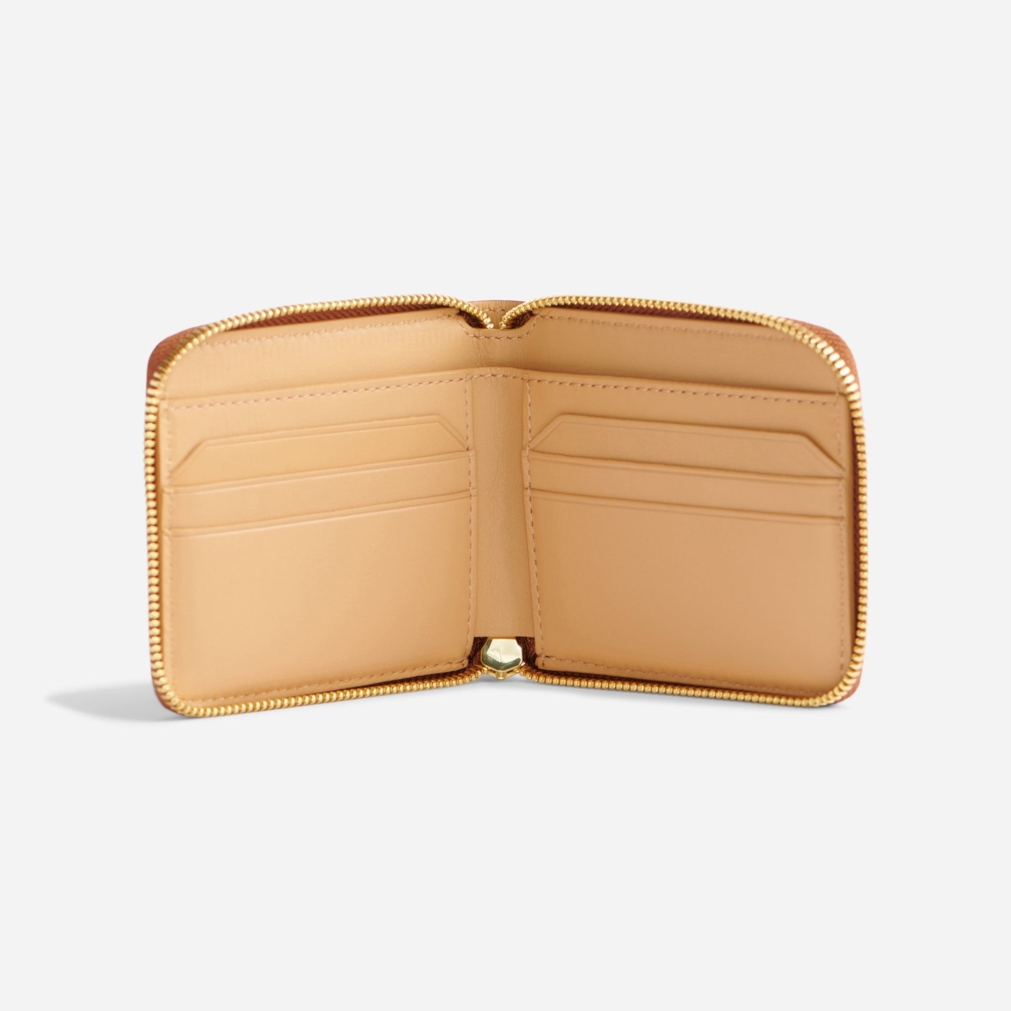 Remi Zip Wallet | Caramel