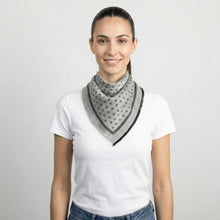 Unisex | Estelle Stars Bandana | Ivory / Black