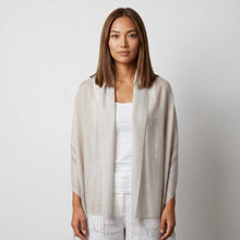 Unisex | Maui Wrap | Striped Light Taupe
