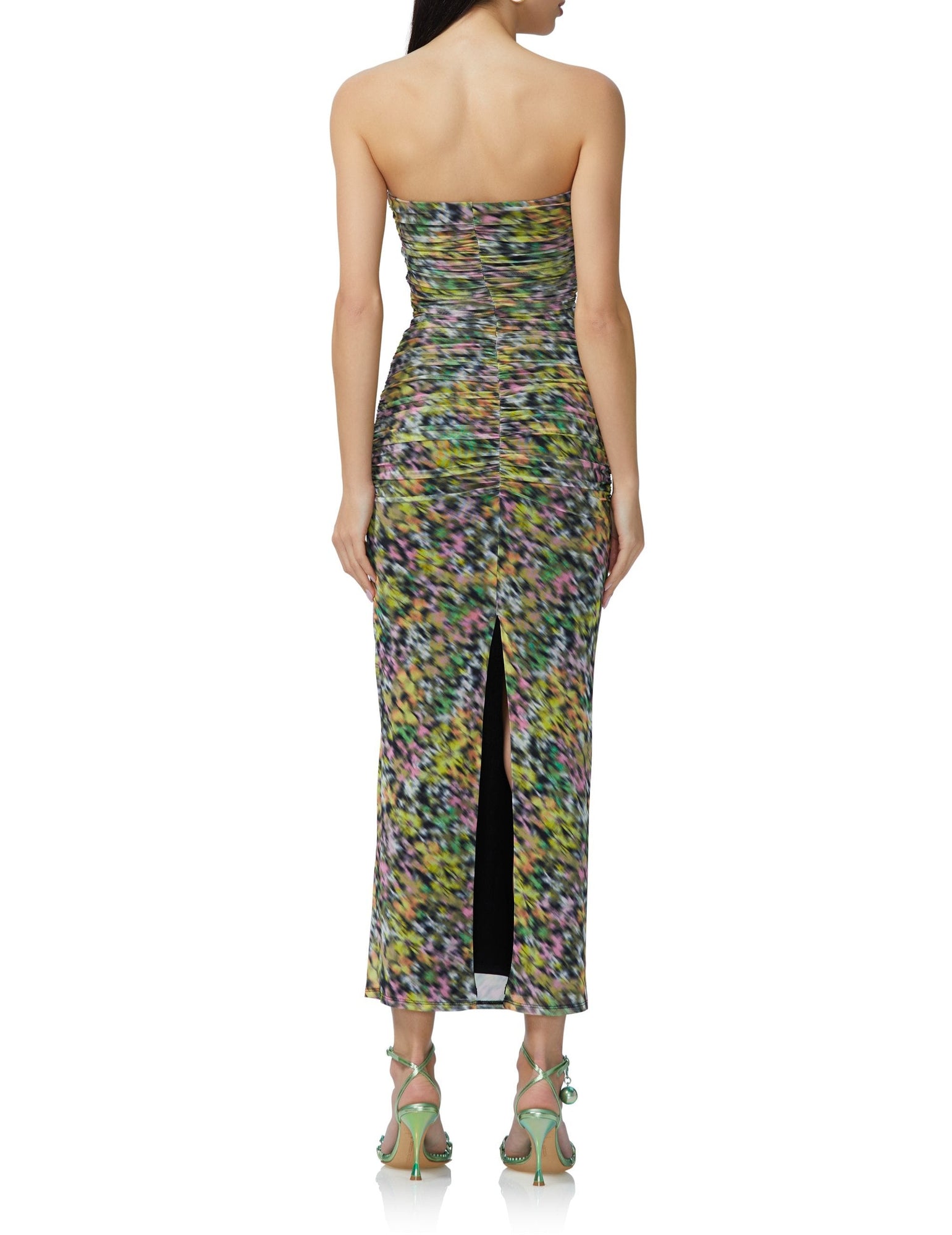 Marlo Maxi Dress | Blur Noir Floral