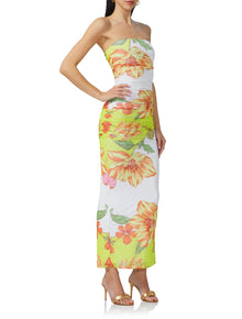 Marlo Maxi Dress | Color Block Floral