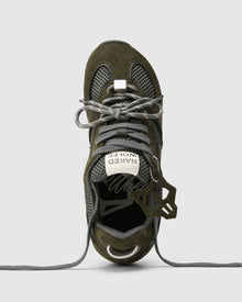 Womens | Adored Suede Sport Sneaker | Green