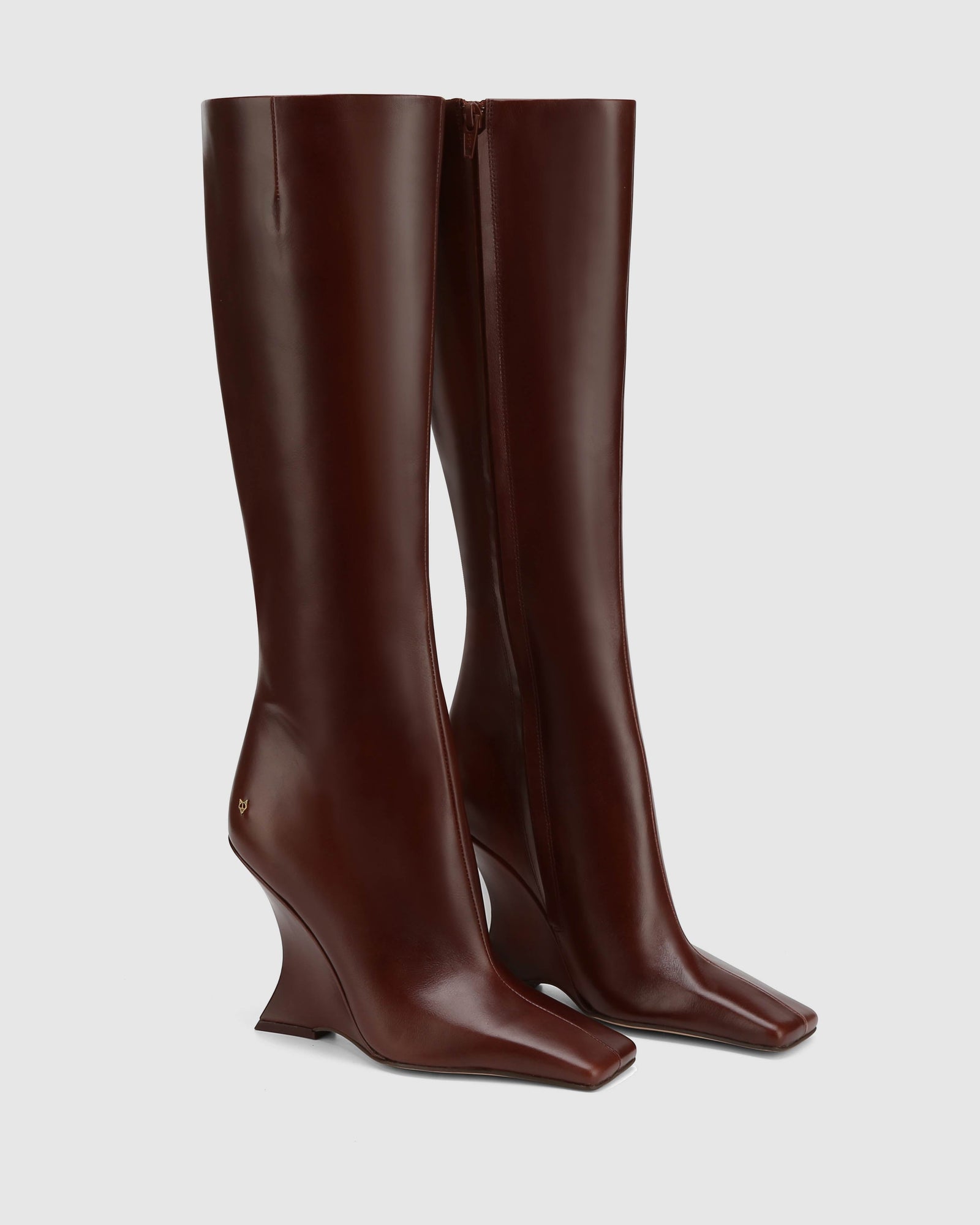 Womens | Adriana Leather Boot | Brown